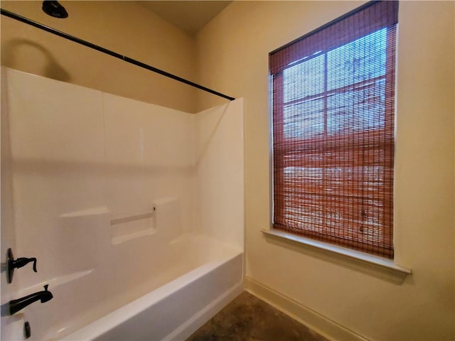 bathroom featuring shower / tub combination