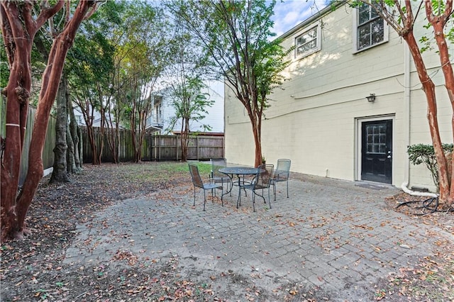 view of patio