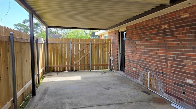 view of patio