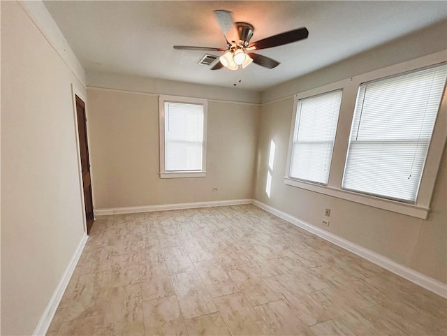 253 Central Ave, Reserve, LA 70084 - unfurnished room with ceiling fan and baseboards