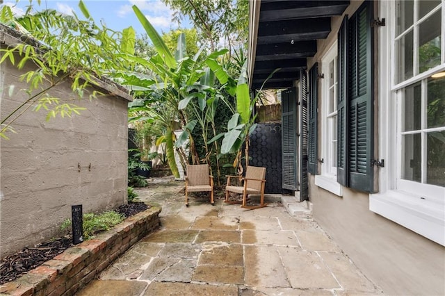 1216 Burgundy St, New Orleans, LA 70116 - view of patio