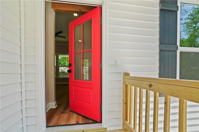 view of property entrance