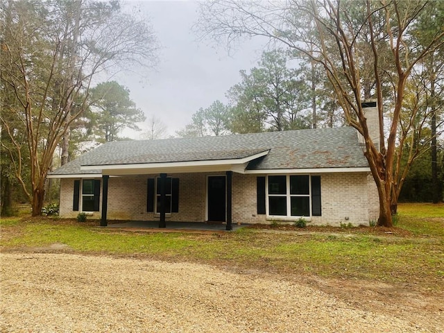 view of ranch-style house