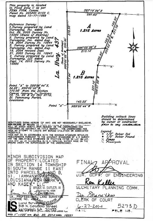 LotA Lee Road, Covington LA, 70435 land for sale