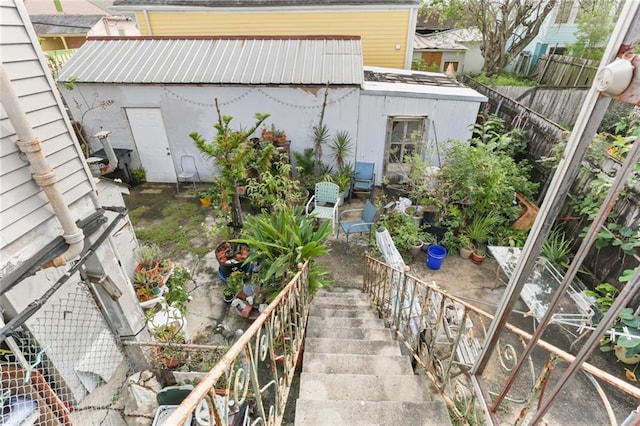 639 Independence St, New Orleans, LA 70117 - view of yard with a patio
