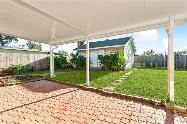 view of patio