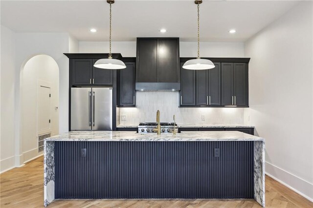 2435 Napoleon Ave Unit 2A, New Orleans, LA 70115 - unfurnished room with light hardwood / wood-style flooring