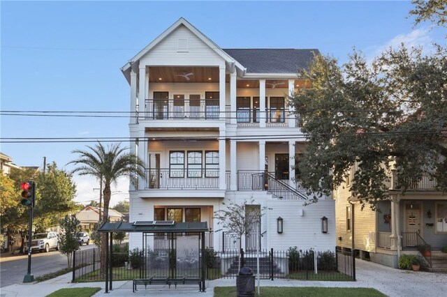 2435 Napoleon Ave Unit 2A, New Orleans, LA 70115 - view of front of home featuring a balcony