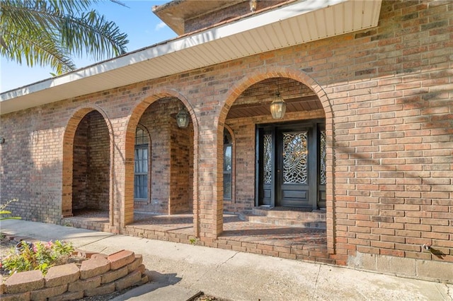 view of entrance to property