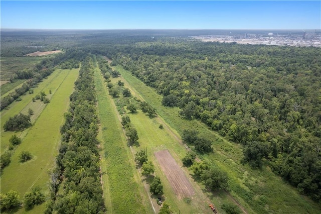 aerial view