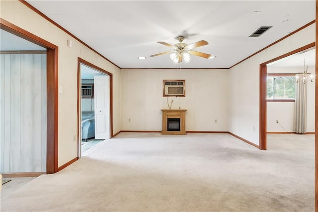 kitchen with crown molding, dark brown cabinets, light hardwood / wood-style floors, and white appliances