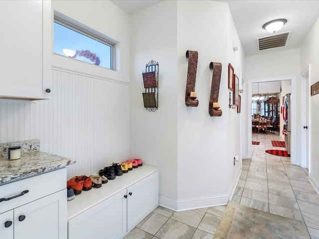 view of mudroom