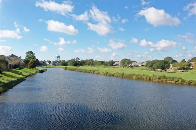 property view of water