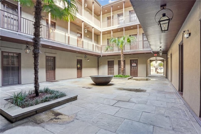 view of community lobby