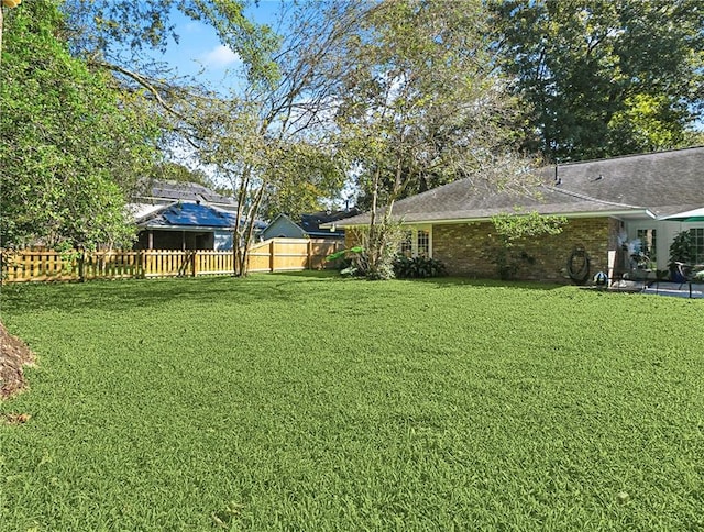 view of yard