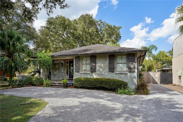 view of bungalow-style house