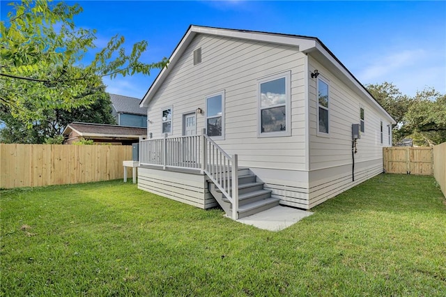 4313 Randolph Ave, New Orleans, LA 70122 - view of rear view of house