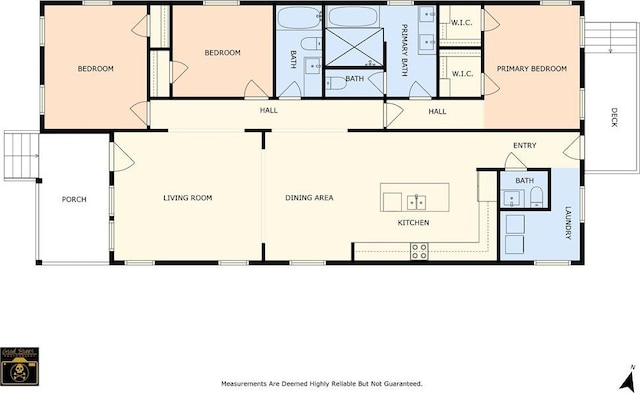 4313 Randolph Ave, New Orleans, LA 70122 - property floor plan
