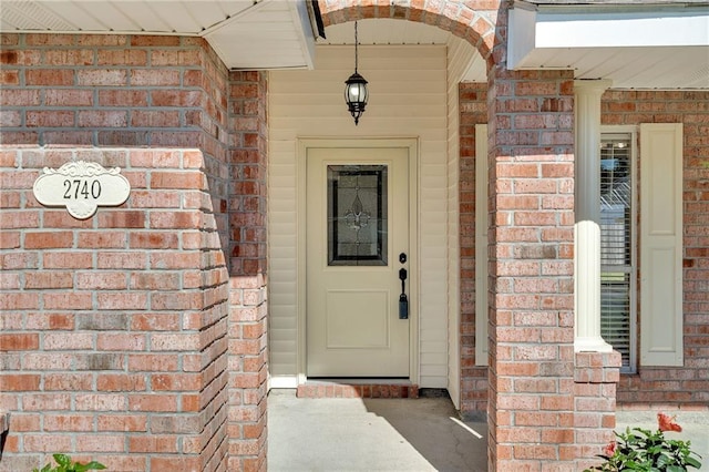 view of property entrance