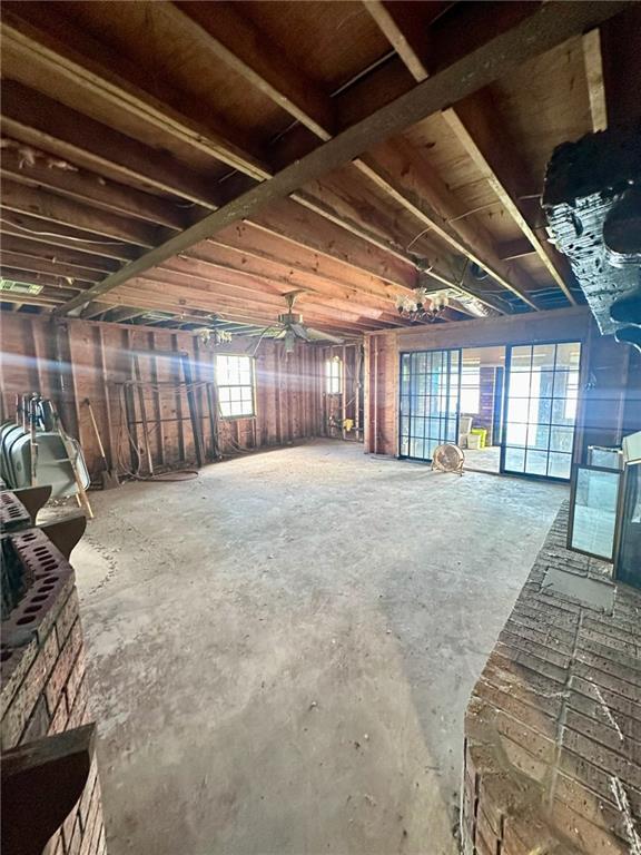 miscellaneous room featuring concrete floors