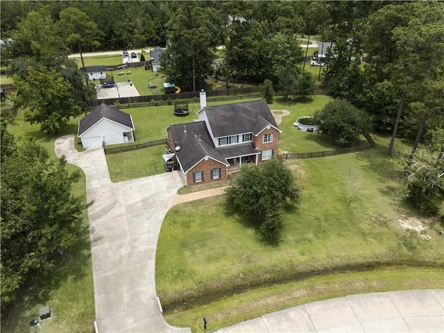 1024 Claire Dr, Slidell, LA 70461 - view from above of property