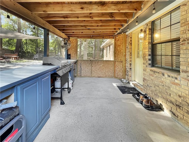 view of patio / terrace featuring area for grilling