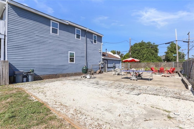 exterior space featuring a patio