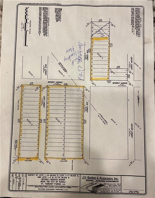 LOTS1-34 E St, Slidell LA, 70461 land for sale