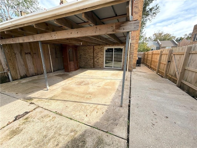 view of patio