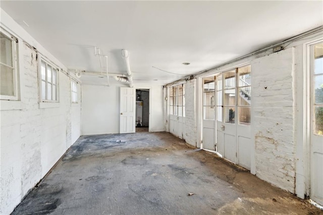 misc room featuring concrete flooring