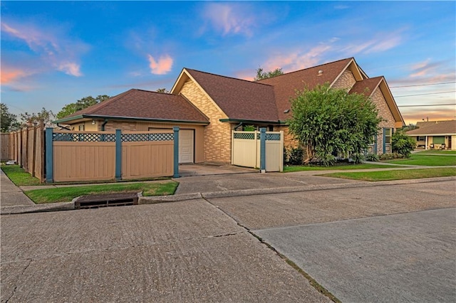 view of front of house