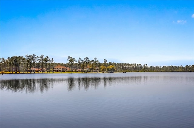 property view of water