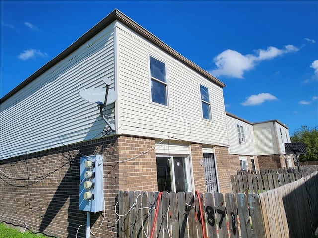 view of rear view of house