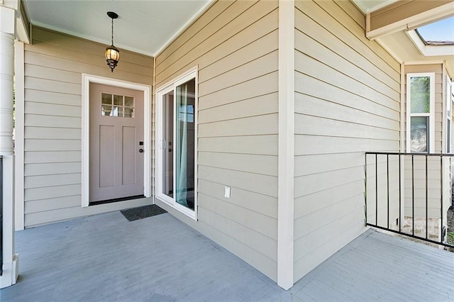 view of property entrance