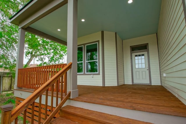6721 Manchester St, New Orleans, LA 70126 - view of deck