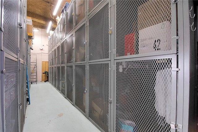 view of storage