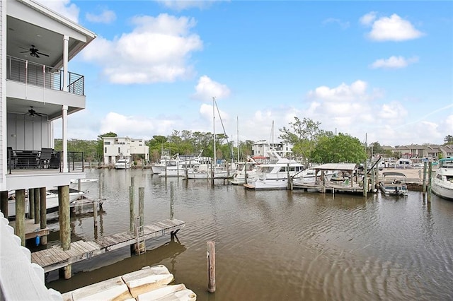 969 Marina Blvd Unit 969, Mandeville, LA 70471 - dock area featuring a water view