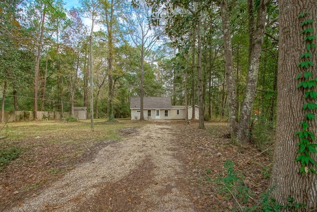 view of front of house