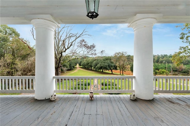 2513 Red Lick Rd, Lorman, MS 39096 - view of porch