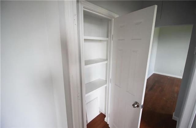 view of closet