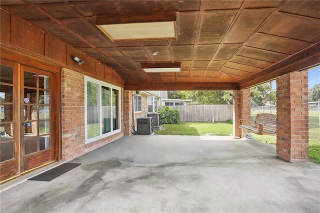3733 Rockford Hts, Metairie, LA 70002 - view of patio featuring cooling unit
