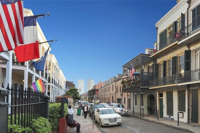 view of street