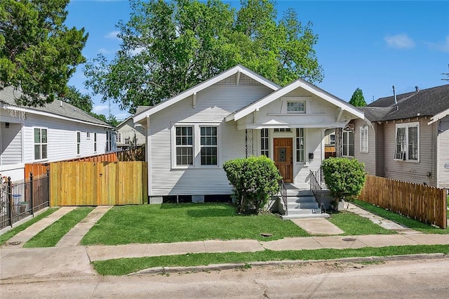 view of bungalow-style house