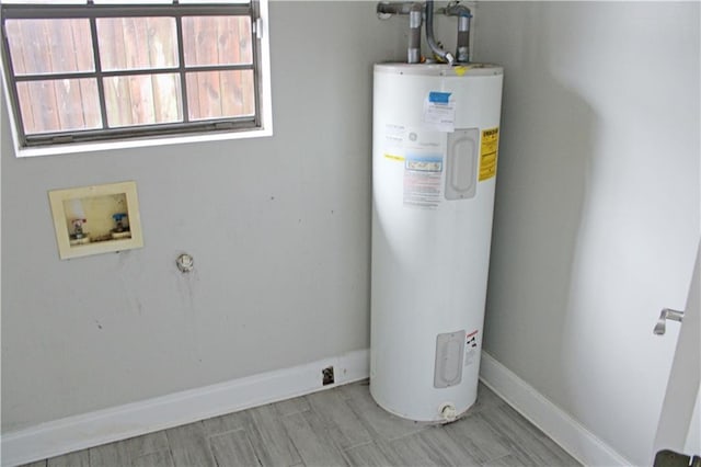 utilities featuring water heater