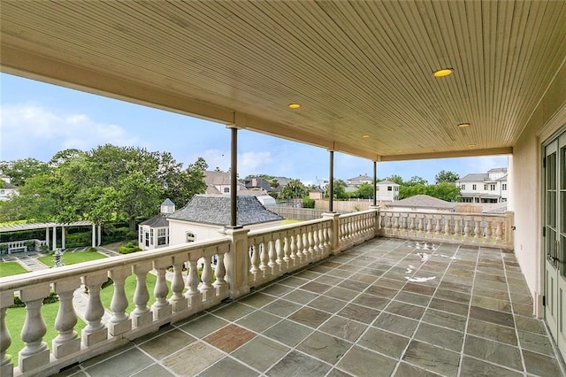 3832 Edenborn Ave, Metairie, LA 70002 - view of patio / terrace with a residential view