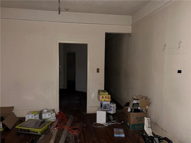 miscellaneous room featuring wood-type flooring