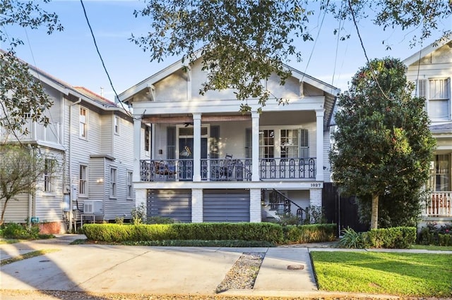 bungalow featuring covered porch