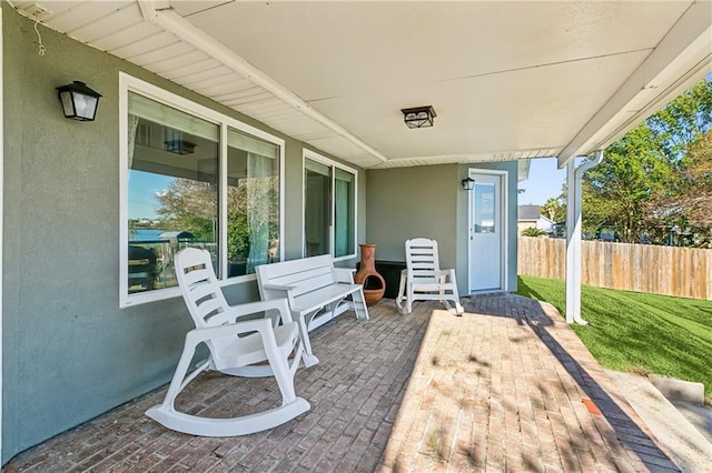 view of patio