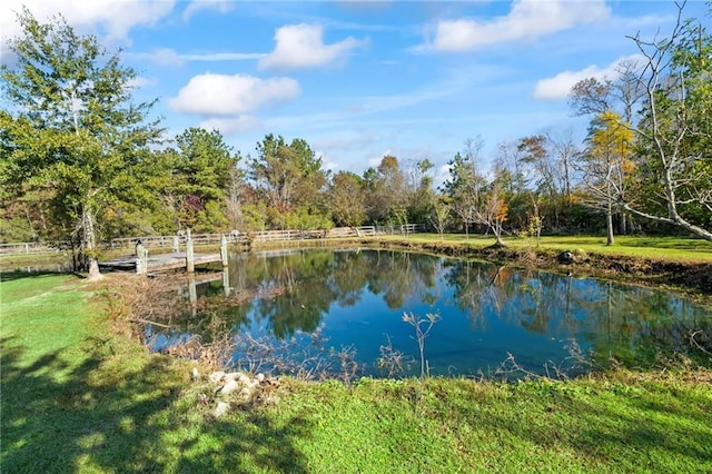 property view of water