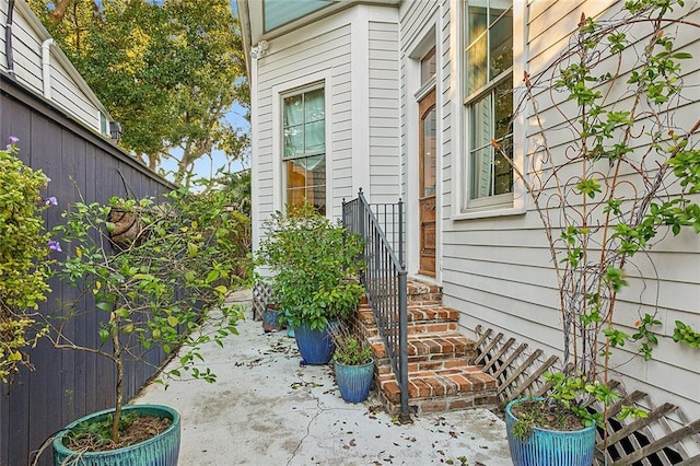 exterior space featuring a patio area